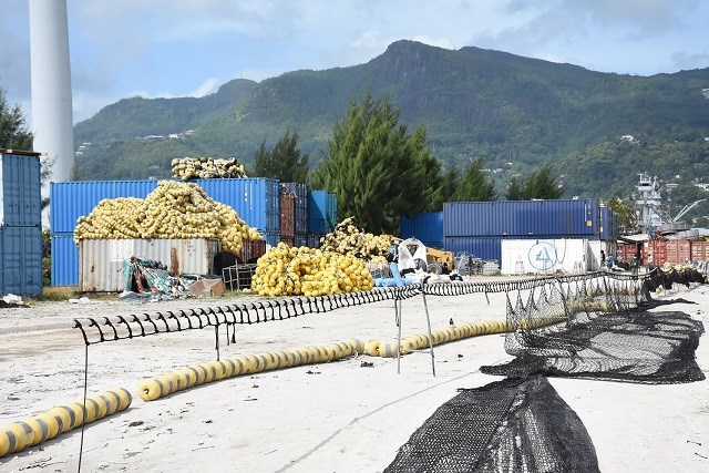 Purse seine industries and Seychelles launch partnership to recycle end-of-life fishing nets